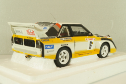 Audi Quattro S1 # 6 Rally Monte Carlo 1986, Mikkola/Hertz, 88602, Autoart 1:18