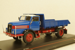 IFA H6 Kipper, dump truck 1957, blue, IST302T, IST 1:43