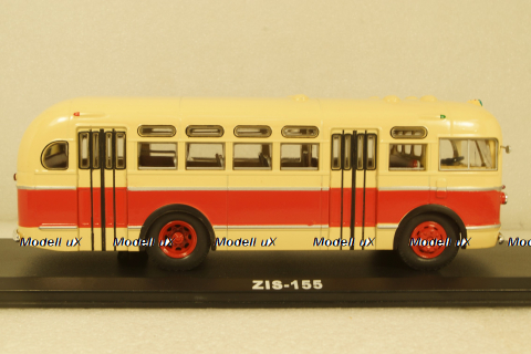 ЗИС-155 (1949-1957) бежево-красный, 04010B, Classicbus 1:43