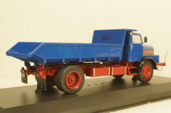 IFA H6 Kipper, dump truck 1957, blue, IST302T, IST 1:43
