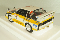 Audi Quattro S1 # 6 Rally Monte Carlo 1986, Mikkola/Hertz, 88602, Autoart 1:18
