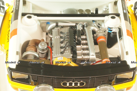 Audi Quattro S1 # 6 Rally Monte Carlo 1986, Mikkola/Hertz, 88602, Autoart 1:18