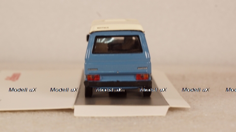 Volkswagen T3a Camper blue, 20220, Schuco 1:64