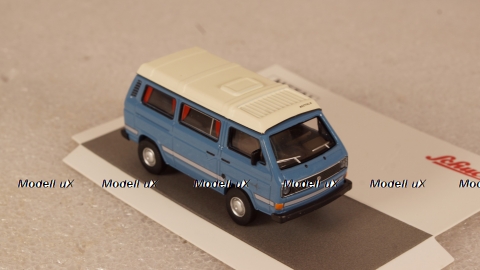 Volkswagen T3a Camper blue, 20220, Schuco 1:64