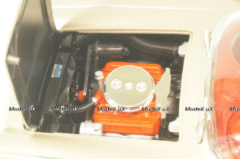 Chevrolet Corvette (С1) 1961, silver grey, AMM1151, AutoWorld 1:18  