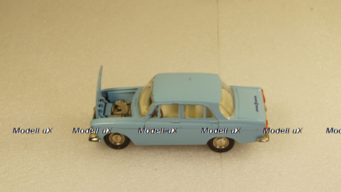 Москвич-408 Такси голубой, Тантал/Радон 1:43