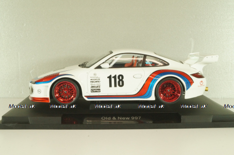 Porsche 911 (997) RWB Old & New 2020, white, MCG18328, MCG 1:18