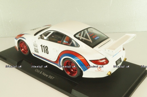 Porsche 911 (997) RWB Old & New 2020, white, MCG18328, MCG 1:18