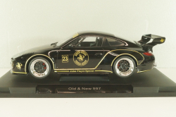 Porsche 911 (997) RWB JPS John Player Special Old & New 2020, black, MCG18326, MCG 1:18