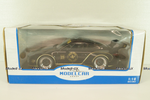 Porsche 911 (997) RWB JPS John Player Special Old & New 2020, black, MCG18326, MCG 1:18