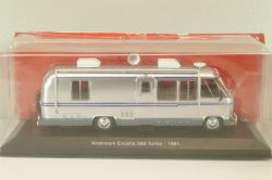 Airstream Excella 280 Turbo camper van 1981, silver, HPC003, Hachette Passion Camping-Cars #3, 1:43