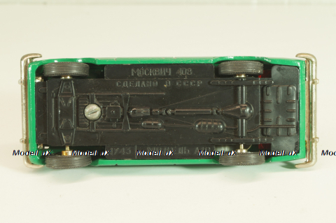 Москвич-408 А10, зеленый, Тантал/Радон 1:43