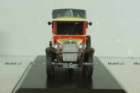 Mercedes-Benz L 1000 truck "Marklin" 1930, red/beige, 450292800, Schuco 1:43