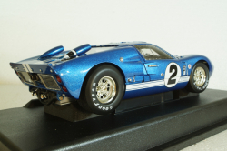 Ford GT40 MK II #2, 12h Serbian 1966 Grant, Gurney, Shelby Collectibles 1:18