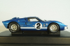 Ford GT40 MK II #2, 12h Serbian 1966 Grant, Gurney, Shelby Collectibles 1:18