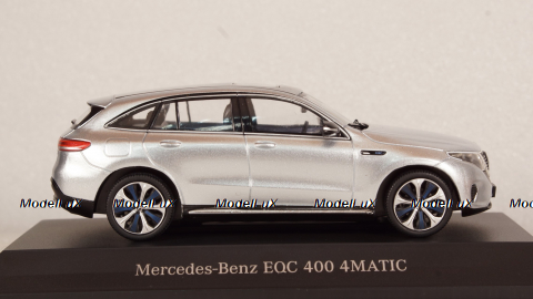 Mercedes EQC 400 4 Matic 2019 silver, Spark 1:43