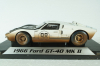 Ford GT40 MK II #98 Winner 24h Daytona 1966 Dirty Version, Shelby Collectibles 1:18