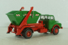 MAN Hauber HAK 15.200 skip truck, green, 1047, Conrad 1:50