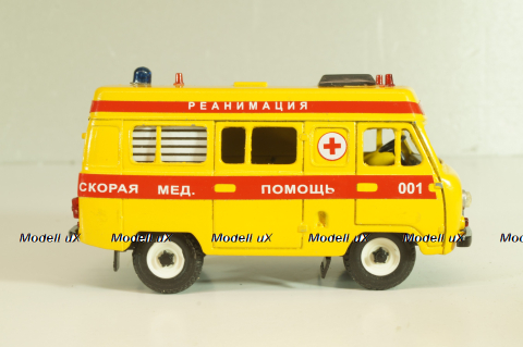 УАЗ-39094, Реанимация, Агат 1:43