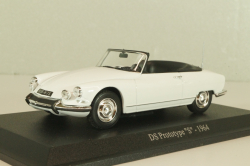 Citroen DS Prototype "S" 1964, white, Citroen DS Collection, Atlas 1:43 