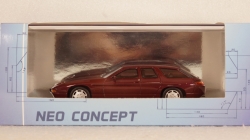 Porsche 928 Studie H50 1987 darkred-metallic, 47130, NEO 1:43 