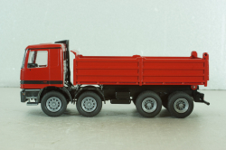 Mercedes Actros 8x4, dump truck 8x4, red, 4074, Conrad 1:50
