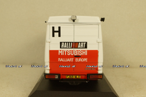 Mercedes 609D Squadra Mitsubishi Ralliart, Rally Assistance №29 1:43