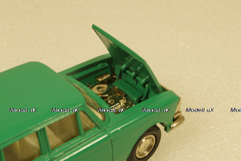 Москвич-427, зеленый, январь 89г.,Тантал/Радон  1:43