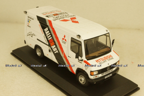 Mercedes 609D Squadra Mitsubishi Ralliart, Rally Assistance №29 1:43