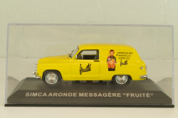 Simca Aronde Messagere "Fruite", yellow, Altaya 1:43