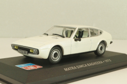 Matra Simca Bagheera 1975, white,  Les Belles Annees Simca #41, Altaya 1:43