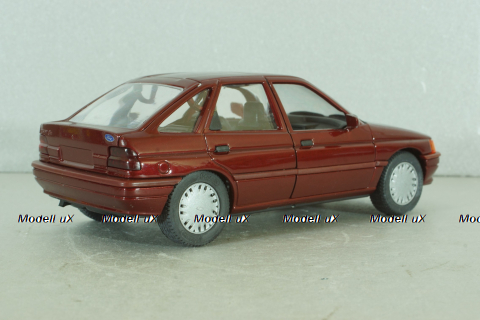 Ford Escort MK 5 1995, redmetallic, Schabak 1:24