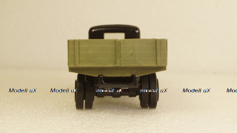 ГАЗ-АА черный/хаки, з-д Двигатель 1:43 