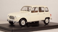 Renault 4L 1964 White, Altaya 1:24