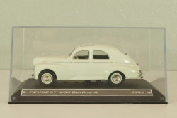 Peugeot 203 Berline A, white, Altaya 1:43