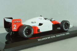 McLaren MP 4/2 Alain Prost 1985, LE GRANDI FORMULA 1 №14, 1:24