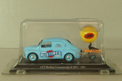 Renault 4CV Berline Commerciale Rustines 1951, blue, Eligor 1:43