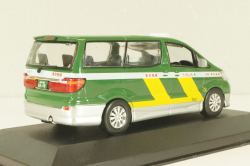 Toyota Alphard Taxi, Tokyo 2005, green, Altaya 1:43