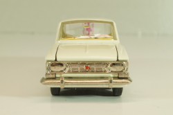Москвич-412 А2, Медпомощь, февраль 1985г., кремовый, Тантал/Радон 1:43