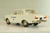 Москвич-412 А2, Медпомощь, февраль 1985г., кремовый, Тантал/Радон 1:43