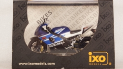 Suzuki GSX-R 1000 Blue/White, STB017, IXO 1:24