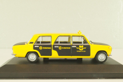 Ваз-2101Жигули Limousine Taxi Santiago de Cuba 1995, yellow/black, Altaya 1:43