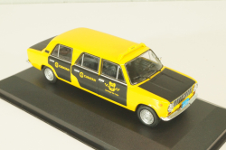 Ваз-2101Жигули Limousine Taxi Santiago de Cuba 1995, yellow/black, Altaya 1:43