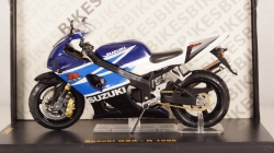 Suzuki GSX-R 1000 Blue/White, STB017, IXO 1:24