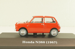 Honda N360 1967, red, Micro-voitures #80, Altaya 1:43