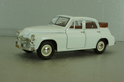 Газ-М20 победа кабриолет, белый, 24215, Lucky die cast 1:24