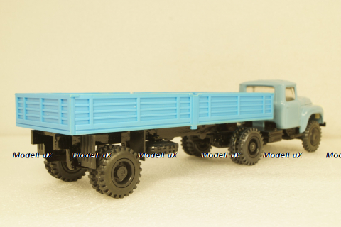 Зил-130 В1 с п/прицепом Одаз-885, февраль 1988г., Электроприбор 1:43