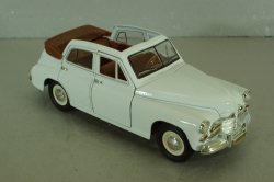 Газ-М20 победа кабриолет, белый, 24215, Lucky die cast 1:24