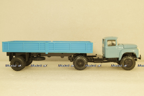 Зил-130 В1 с п/прицепом Одаз-885, февраль 1988г., Электроприбор 1:43