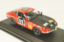 Datsun 240Z #11 Rally Safari 1971, E.Herrmann/H.Schuller, red/black, Altaya 1:43